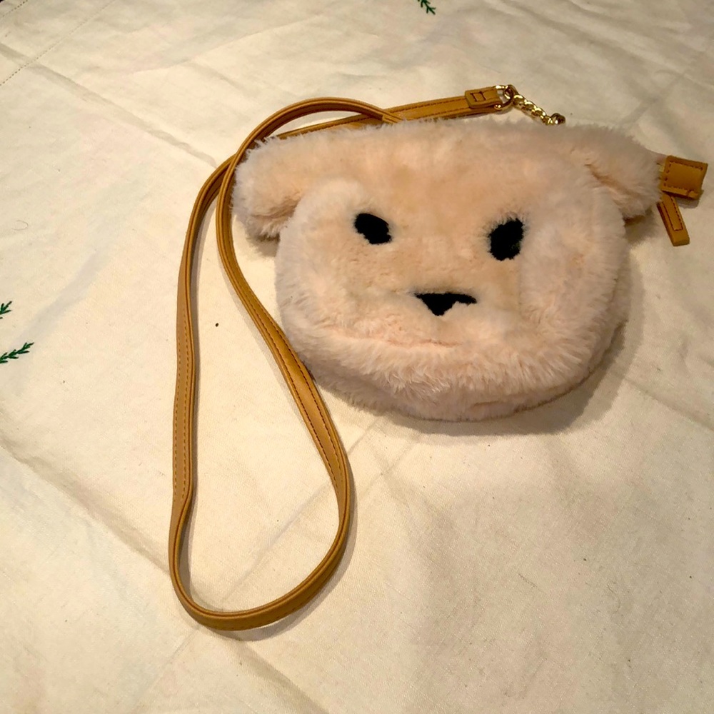 Deb and Dave puppy purse.